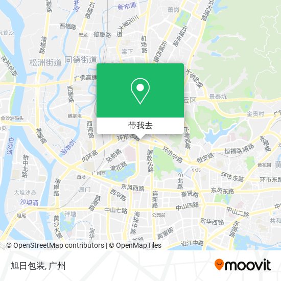 旭日包装地图