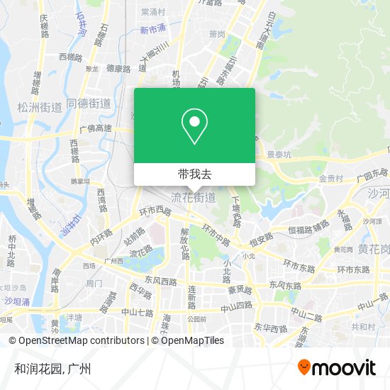 和润花园地图