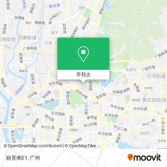 丽景阁E1地图