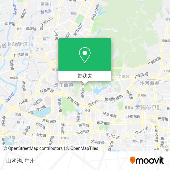 山沟沟地图