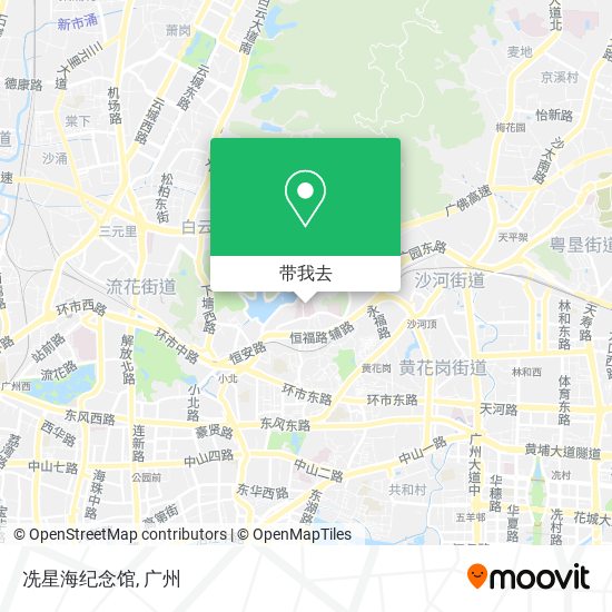 冼星海纪念馆地图