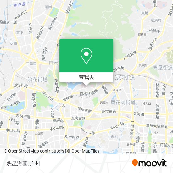 冼星海墓地图