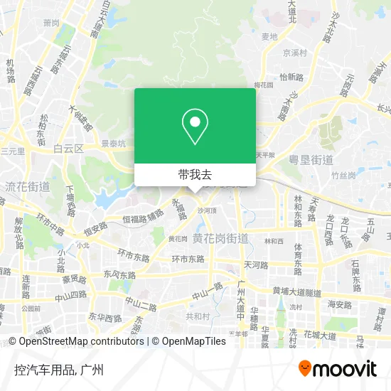 控汽车用品地图