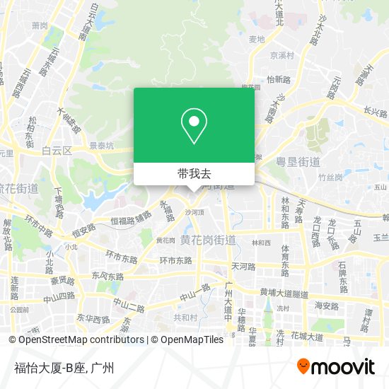 福怡大厦-B座地图