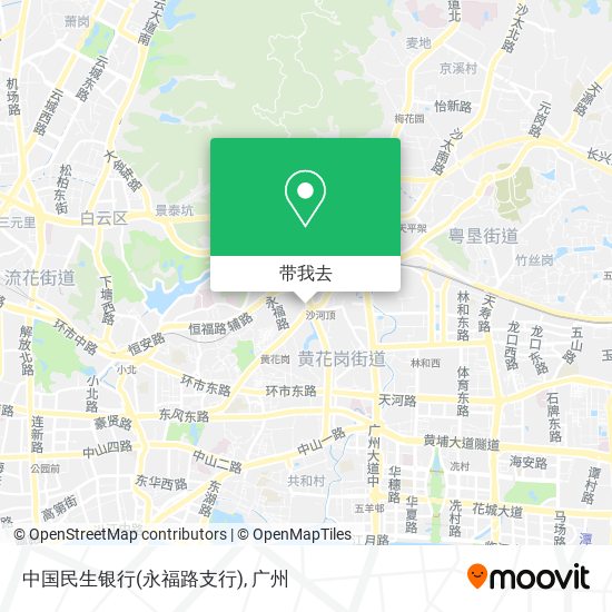 中国民生银行(永福路支行)地图