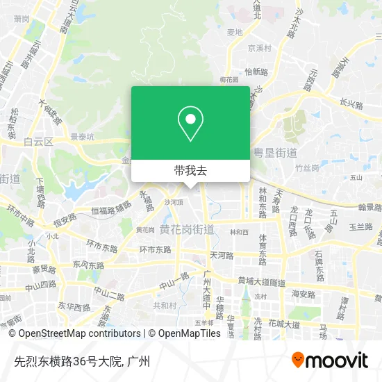 先烈东横路36号大院地图