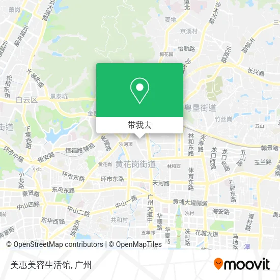 美惠美容生活馆地图