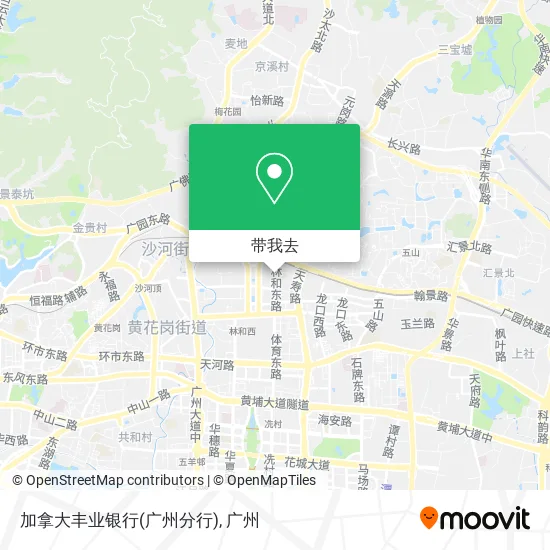 加拿大丰业银行(广州分行)地图
