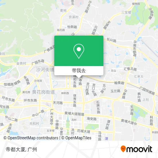 帝都大厦地图