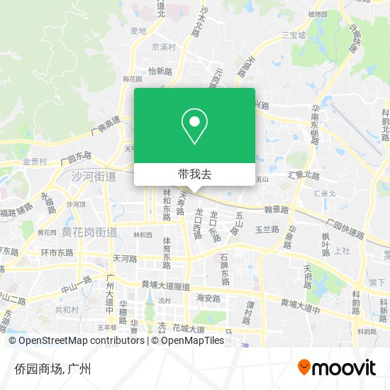 侨园商场地图