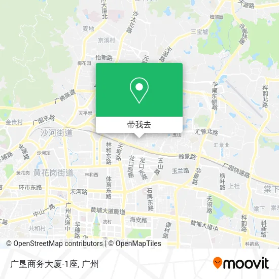 广垦商务大厦-1座地图