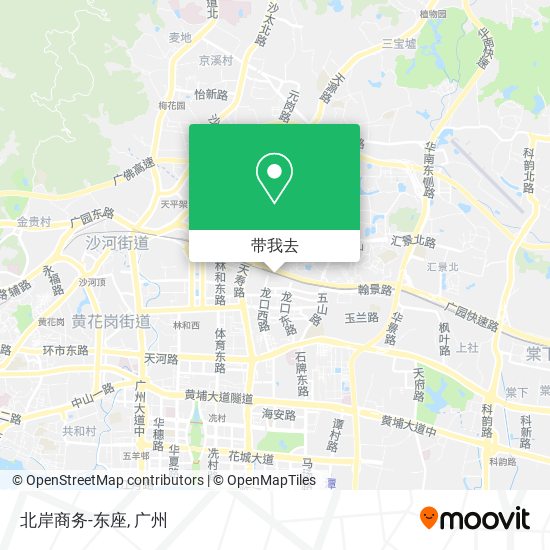 北岸商务-东座地图