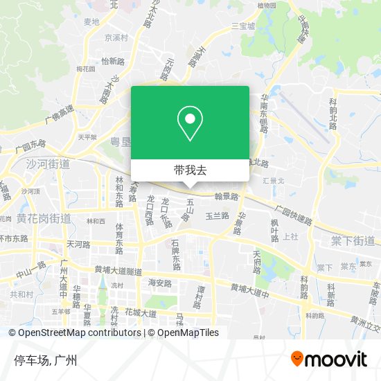 停车场地图