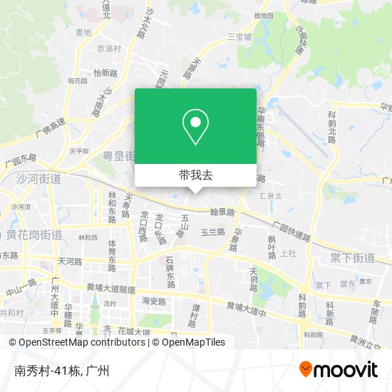南秀村-41栋地图