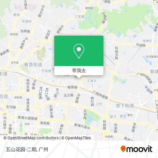 五山花园-二期地图