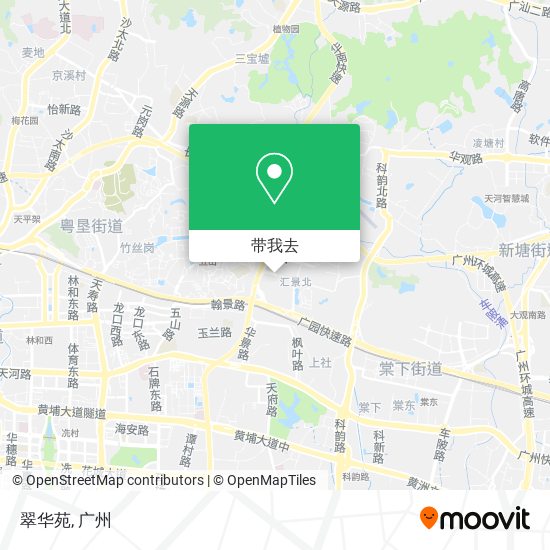 翠华苑地图