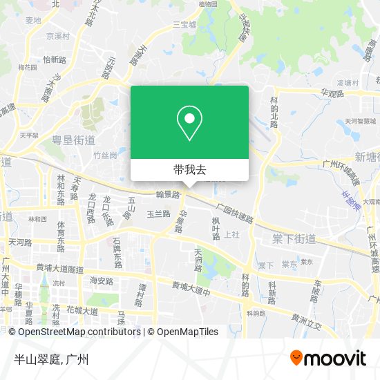 半山翠庭地图