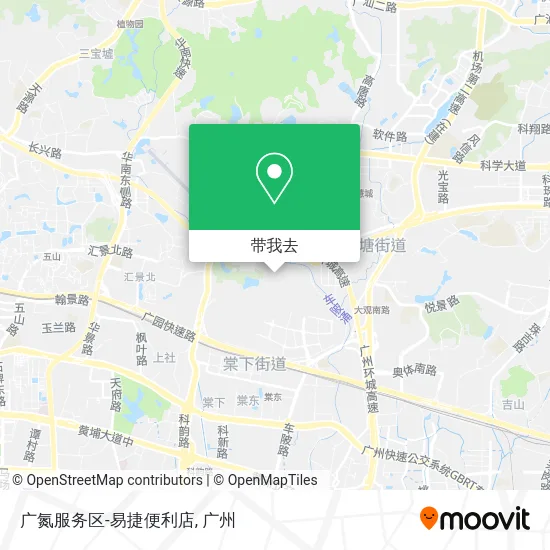 广氮服务区-易捷便利店地图