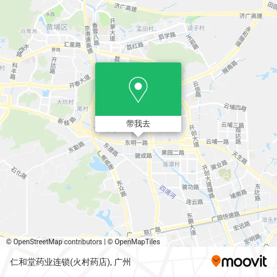 仁和堂药业连锁(火村药店)地图