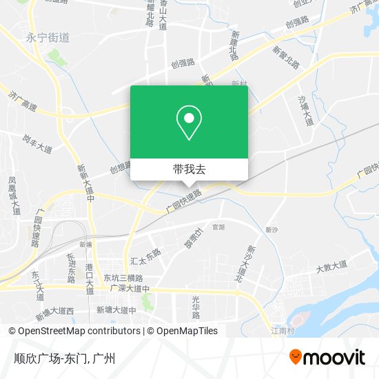 顺欣广场-东门地图