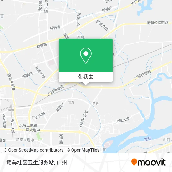 塘美社区卫生服务站地图
