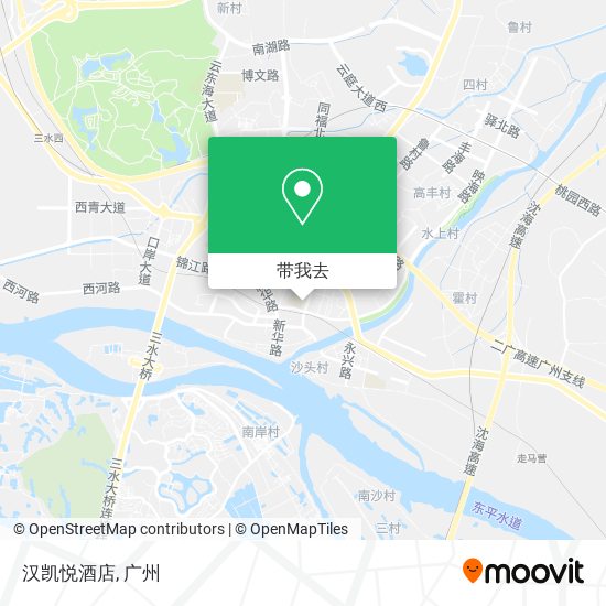 汉凯悦酒店地图