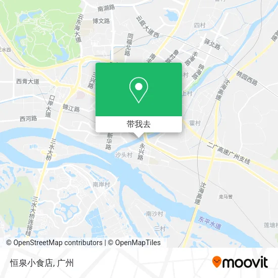 恒泉小食店地图