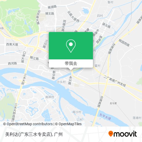 美利达(广东三水专卖店)地图