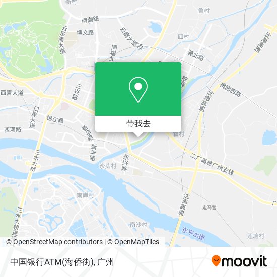 中国银行ATM(海侨街)地图