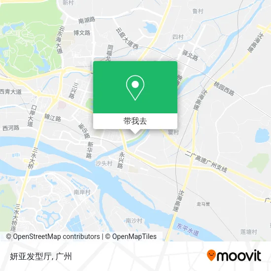 妍亚发型厅地图