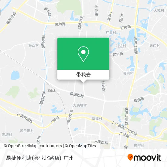 易捷便利店(兴业北路店)地图