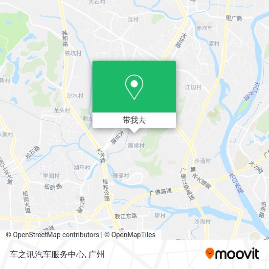 车之讯汽车服务中心地图