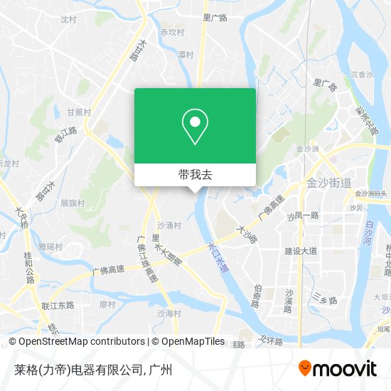 莱格(力帝)电器有限公司地图