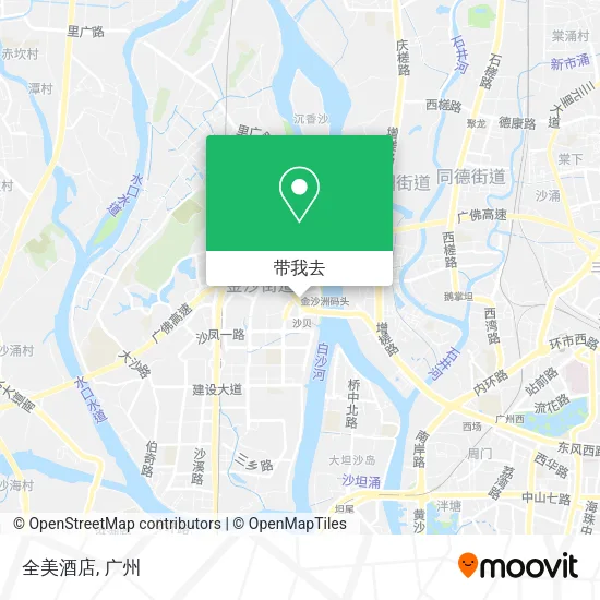 全美酒店地图