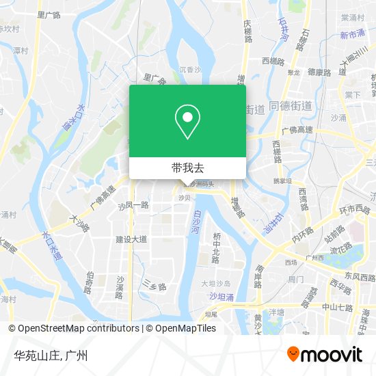 华苑山庄地图