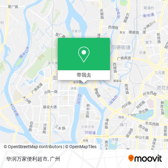 华润万家便利超市地图