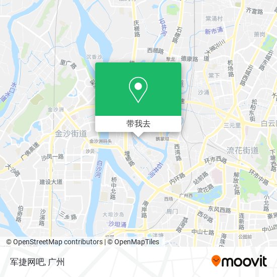 军捷网吧地图