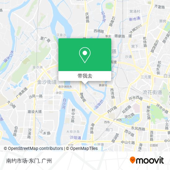 南约市场-东门地图