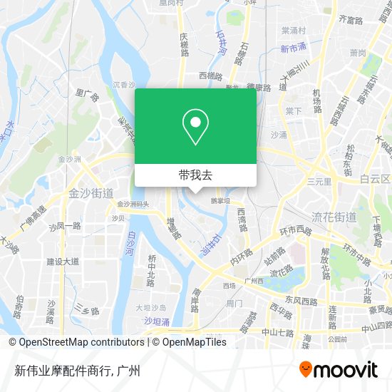 新伟业摩配件商行地图