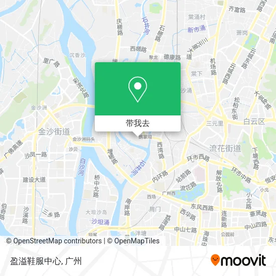 盈溢鞋服中心地图