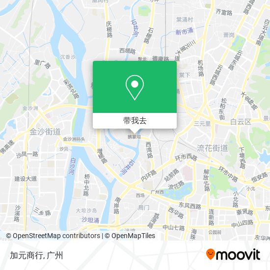 加元商行地图