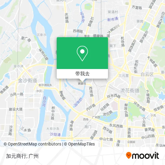 加元商行地图