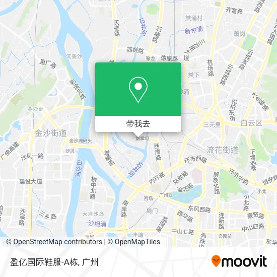 盈亿国际鞋服-A栋地图