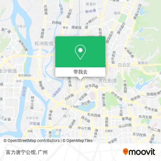 富力唐宁公馆地图
