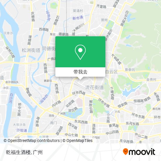乾福生酒楼地图