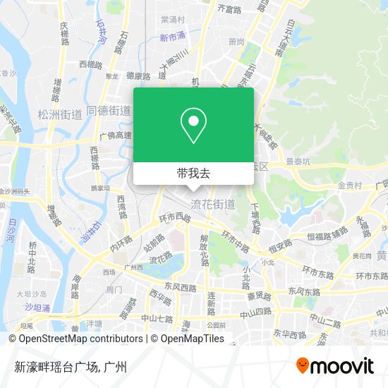 新濠畔瑶台广场地图