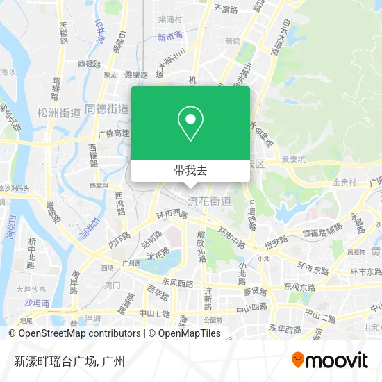 新濠畔瑶台广场地图