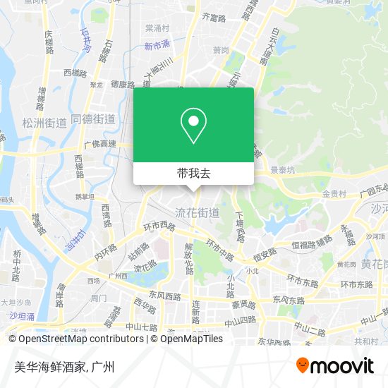美华海鲜酒家地图