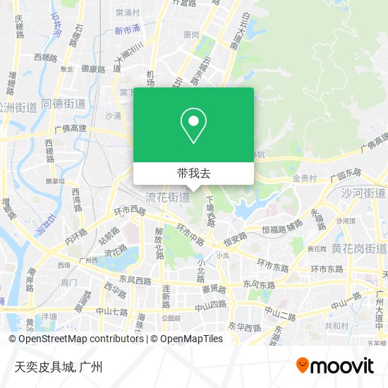天奕皮具城地图