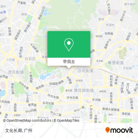 文化长廊地图